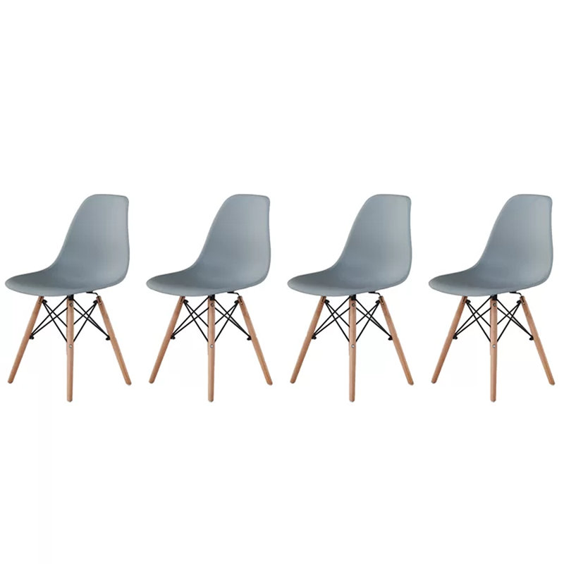 Chaise d'appoint Baranowski, Gris / noir, 4