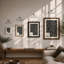 Bauhaus Rhythm Geometric - Framed Print-1651627443-1651627446