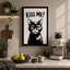 Kiss Me Cat Modern - Wrapped Canvas-684509767-684509764