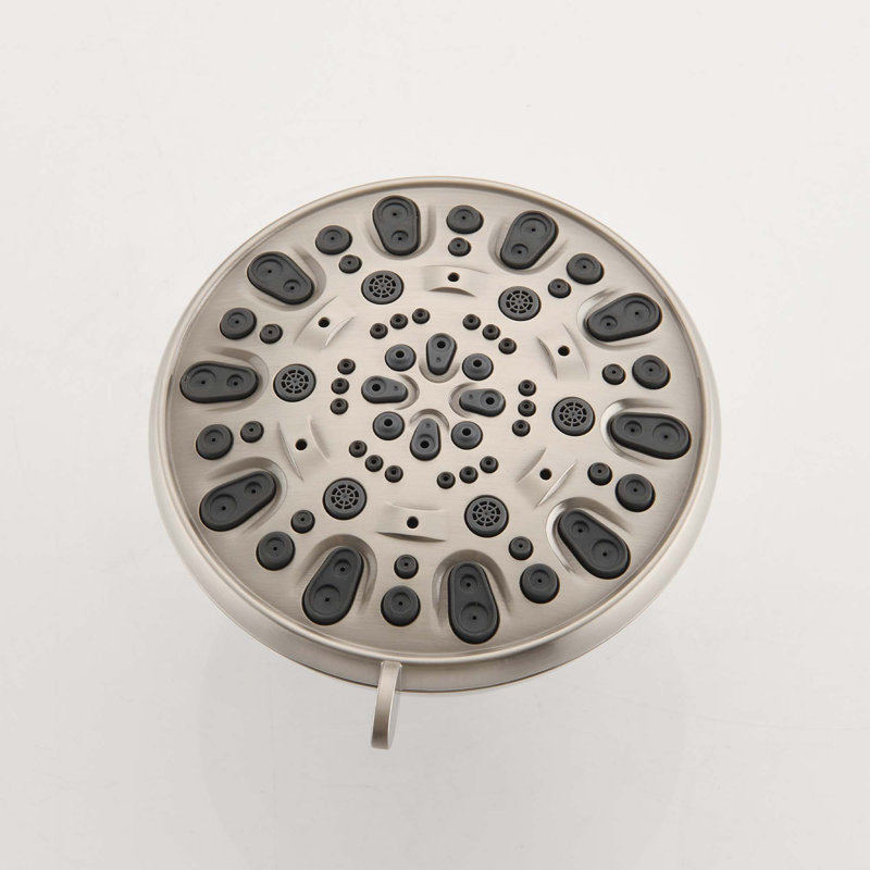 7-Spray Dual Shower System with Handheld Shower Head, Brushed Nickle