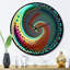 Horloge murale Iridiscdent-1496819299