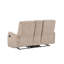 Causeuse avec console Paterson G00277A-RL, beige