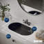 Lavabo de salle de bain ovale encastrable en acier inoxydable 17 po Karran Cinox-95277316