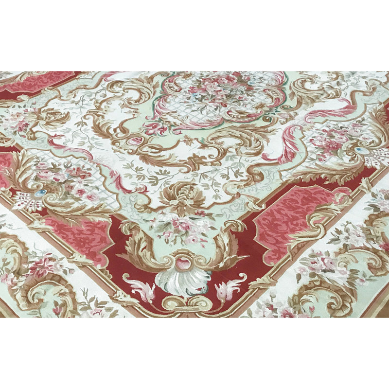 Aubusson Renaissance Wool Oriental Area Rug