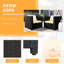 Chaise de patio avec coussins Ryebrook-610586518
