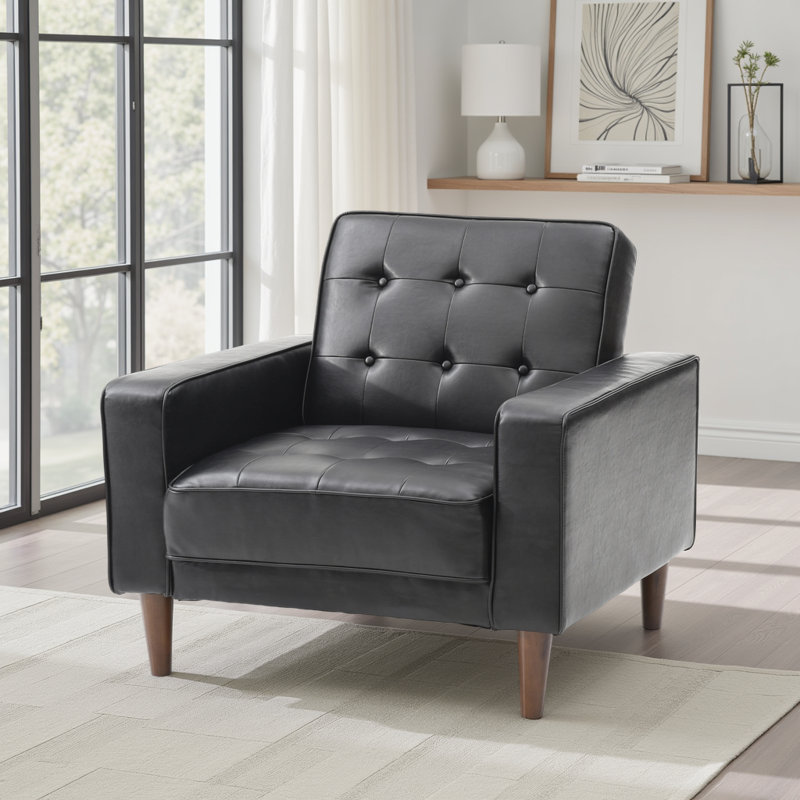 Fauteuil lit Botkyrka, Tissu noir