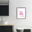 Texte rose pour cadre flottant pour papier hygiénique, design par Ziwei Li-1564713658-1564713662