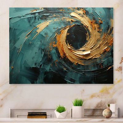 - Art mural abstrait spirales en métal