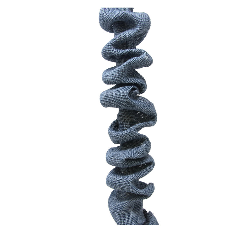 Markiewicz Chain Cord Cover, 108" H x 2.5" W x 2.5" D, Denim Blue Burlap