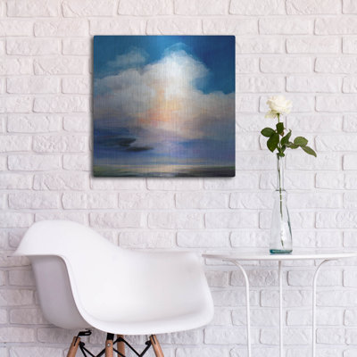 'Sunlit Serenade 3' by Karen Hale Metal Wall Art, 24" x 24"