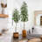 Villanueva 96'' Faux Olive Tree Tree in Pot