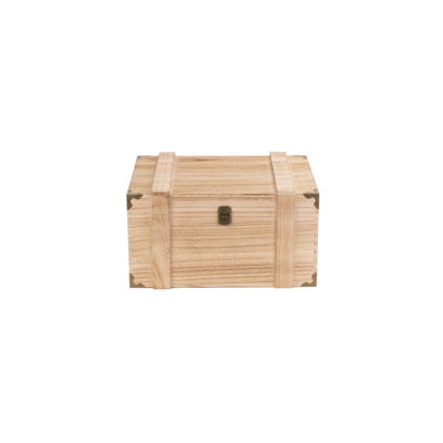 6 Wine Bottle Wooden Chest Box