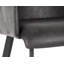 Upholstered Stool with Metal Frame-932812190
