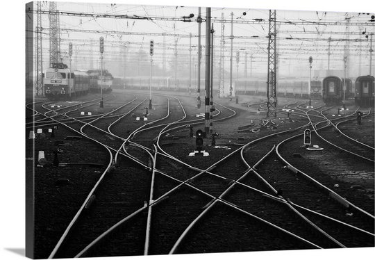 Reproduction de photo de Straub «I'm a Novell Passager» par Nicoleta Gabor, H 32 po x l 48 po x P 1,5 po, Toile