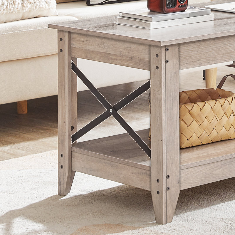Table basse 39,4 po Armstrong, Gris
