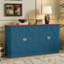 Buffet Carville 59 "avec tablettes réglables, table basse Mid-Century pour salon, salle à manger-735901255
