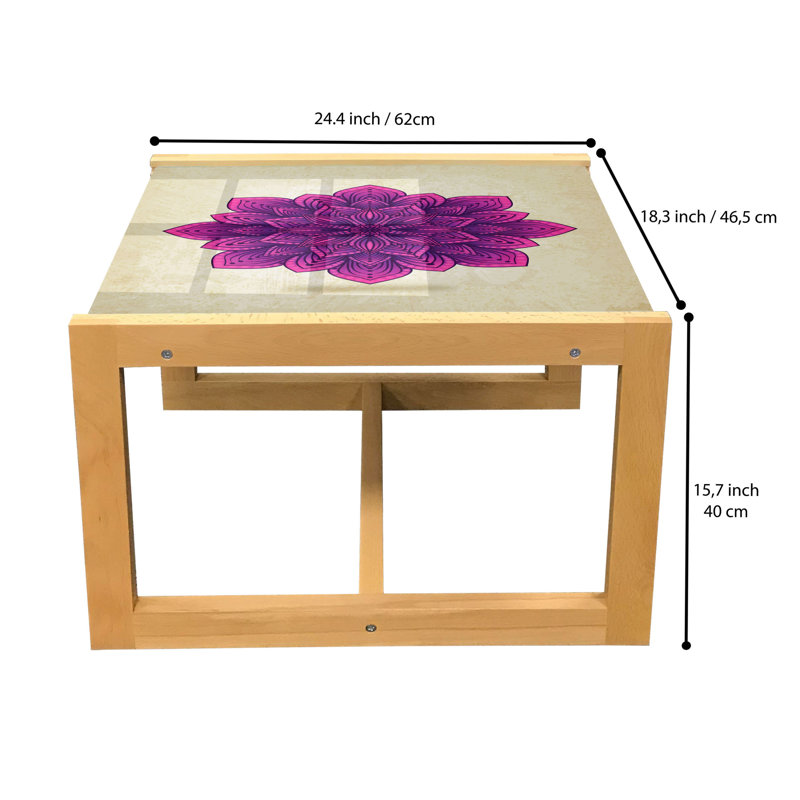 Jakariya Sled Coffee Table, 62cm H x 46cm W x 40cm D