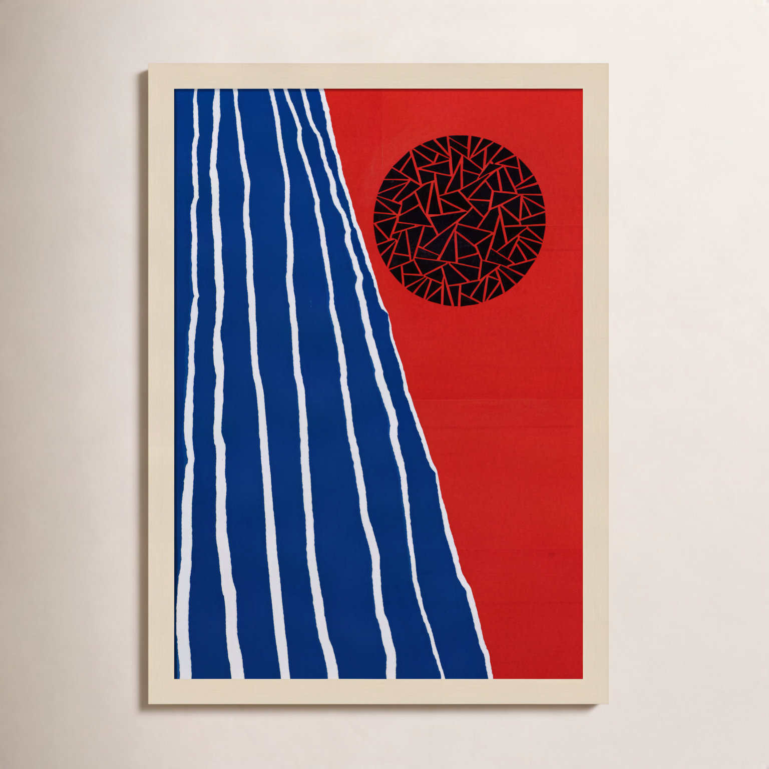 Orbis Factor Print by Alex Dunn, 21" H x 15" W x 1" D, Brown