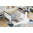 Wood Daybed With Storage Shelves, Upholstered Backrest, USB And Trundle-1932751796
