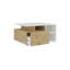 Kwadjo Wheel Coffee Table with Storage