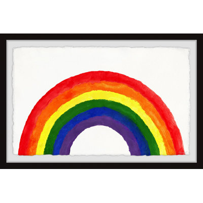 Geissler Vibrant Rainbow Framed Print