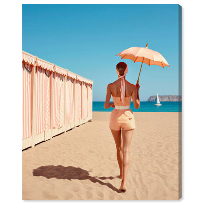 Vogue Cabana I Graphic Art Canvas