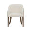 Modern Haze Upholstered Walnut Frame Dining Chair 24" Wide (set of 2)