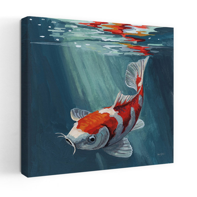 Contemporary Art Contemporary Fish Art, 32" H x 32" W