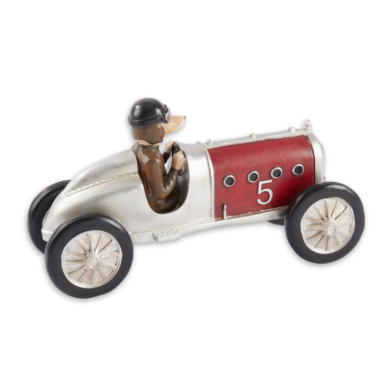 Voiture de course en résine à collectionner
