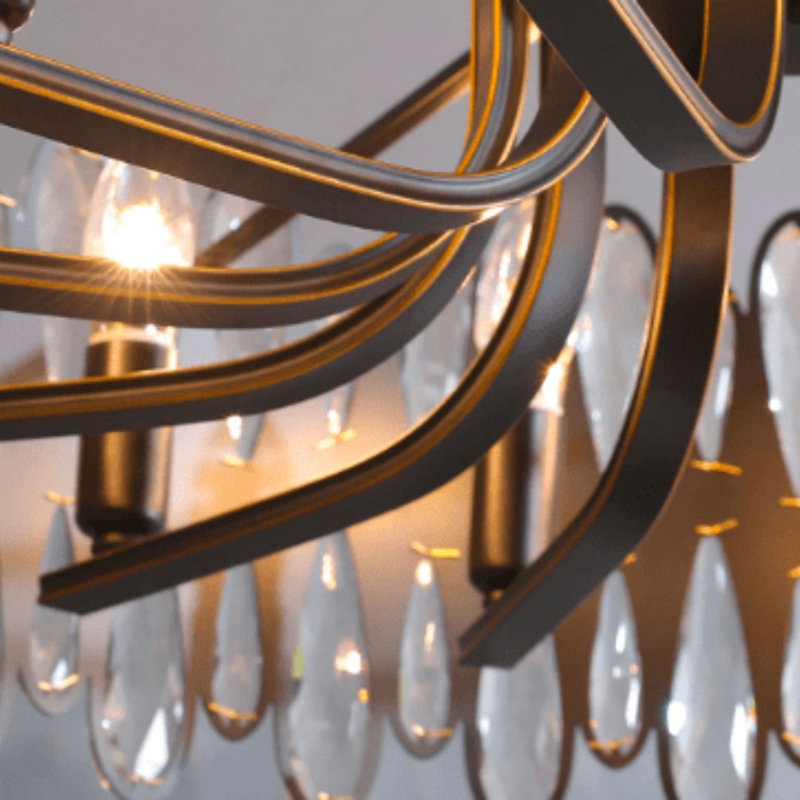 Ziva 18 - Light Crystal Chandelier