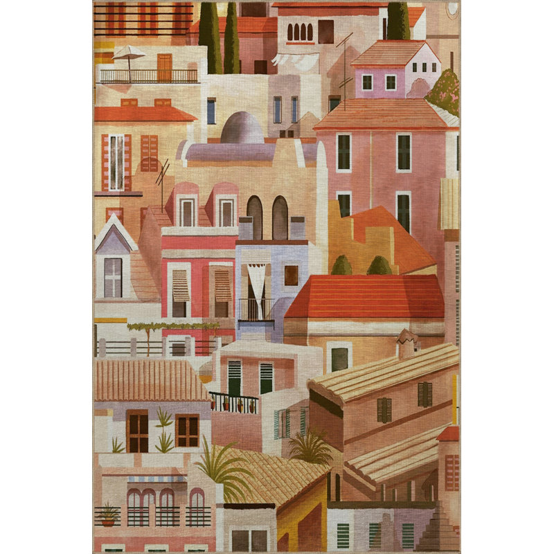 Tapis rectangulaire en argile, Rectangle 5 pi 2 po x 7 pi 11 po
