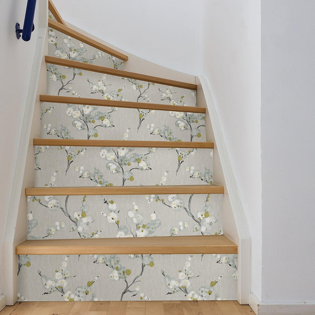 Crediton Peel & Stick Floral Roll Charlton Home®