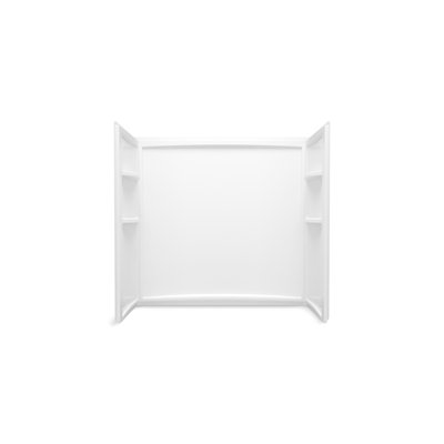 Ensemble de douche rectangulaire l 30,25 po x P 60 po x H 57,38 po Performa 2