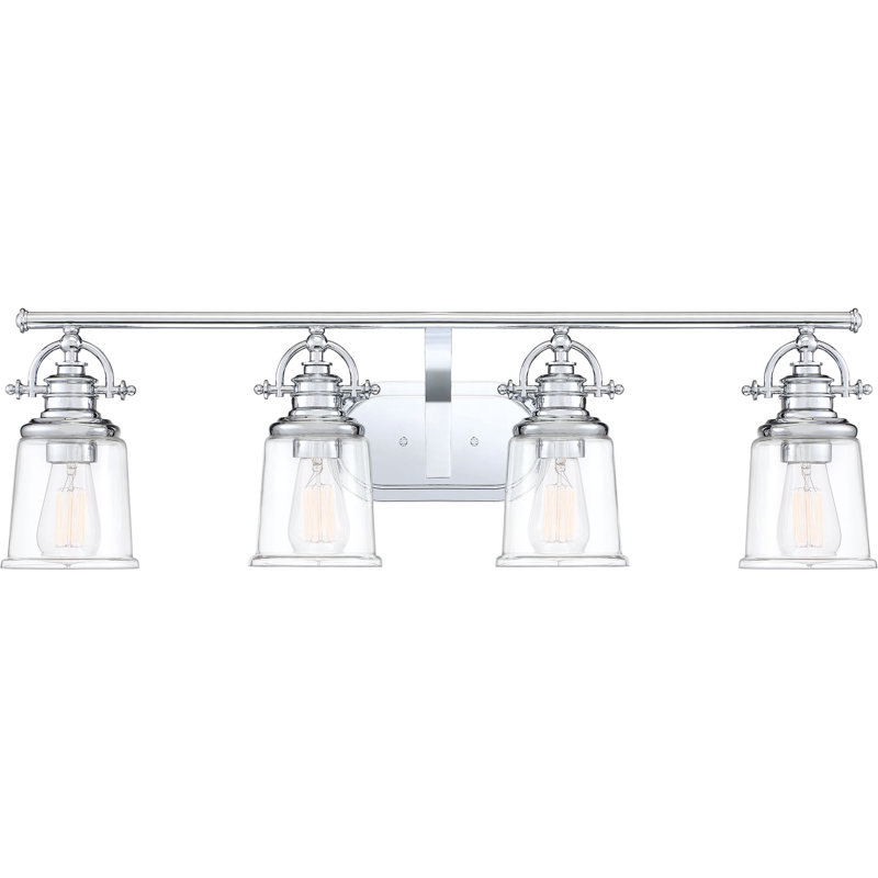Amiliana Dimmable Polished Chrome Vanity Light