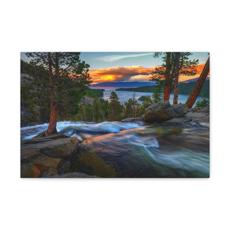 No Frame Print on Canvas, 24cm H x 30cm W