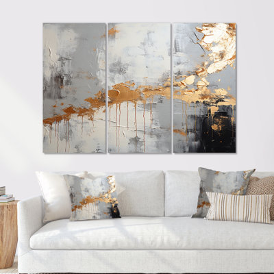 Aminah - Ensemble d'art mural abstrait