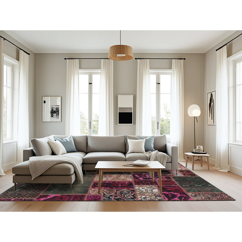 Abstract Indoor Rug, Rectangle 8' x 10'