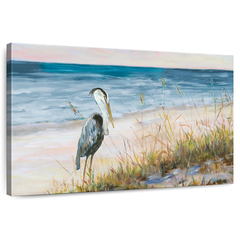 Brampt Heron Ocean View, 32" H x 48" W