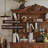 Nut-brown Solid + Manufactured Wood Sideboard