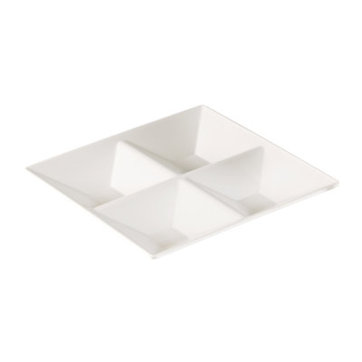 Yanco Rome Melamine Divided Serving Dish
