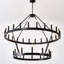 Industriel, 36 po, métal noir, moderne pour éclairage de cuisine, style rétro, mat