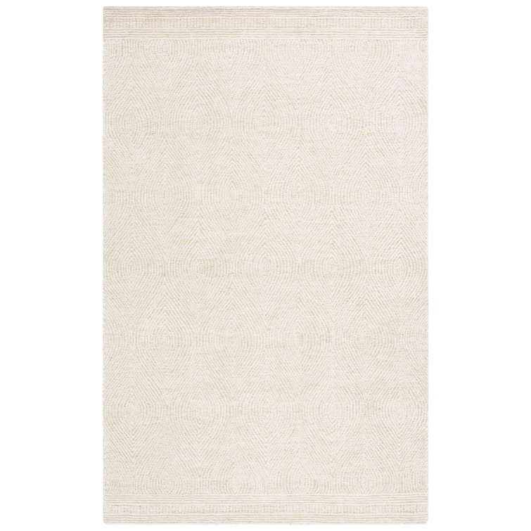 Katracy Abstract Hand Tufted Wool Geometric Rug