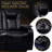 124.4"With Power Recliner Function 4 PC Made Withtop-Grain Nappa,Fully Adjustable Relaxation,Smart Charging,Dynamic RGB With LED Light Lighting