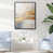 Black Floater Framed