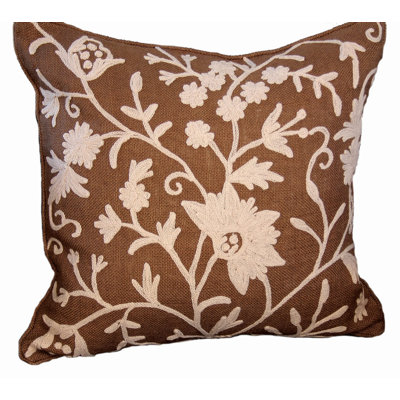 Coussin décoratif en lin Vine