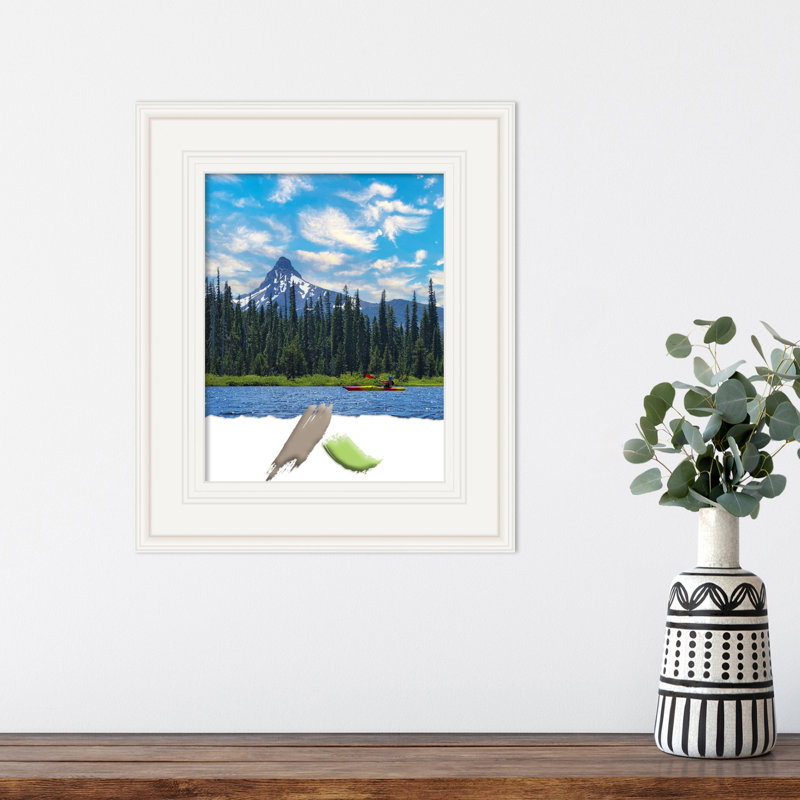 Earlesha White Picture Frame, 11" W x 14" H