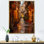 «Maighdiln Italy Eternary City Whispers», art mural pour le salon en Italie