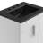 Modway Miles 24'' Free Standing Single Bathroom Vanity with Ceramic Top-92590972