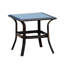 Table d'appoint d'extérieur en acier Leticia