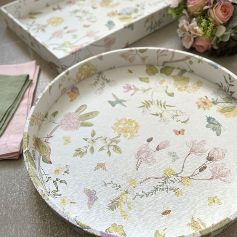 Botanica Vinyl Decorative Tray